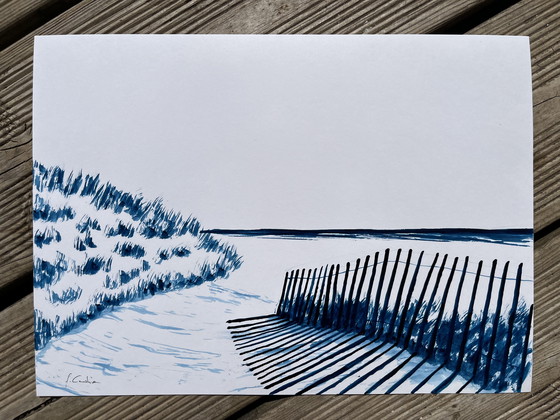 Image 1 of Ink on paper, 33x24cm