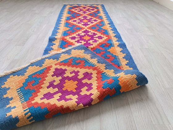 Image 1 of Handmade Persian Gashqai Hallway Kilim