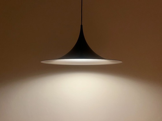 Image 1 of Vintage Fog & Mørup Semi pendel (47cm) - Lampe design danoise