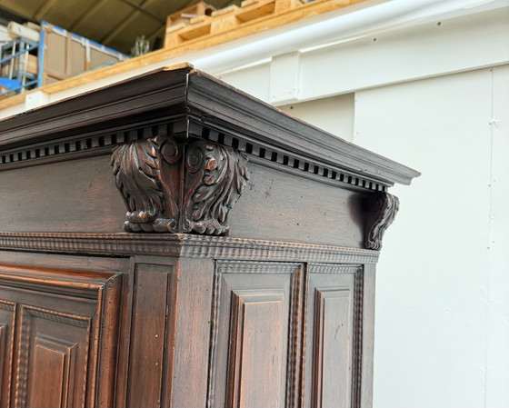 18th Century Two-Part Buffet in Walnut. – High Boards, Metal, Wood (photo 8 of 13)
