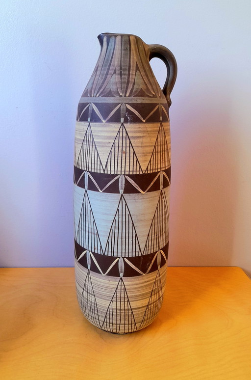 1960s ceramic pitcher