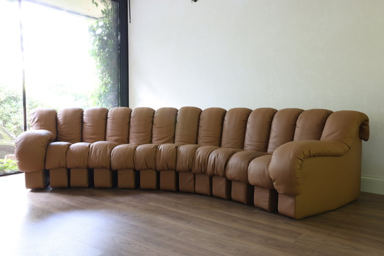 Image 1 of De Sede DS600 "Snake" corner sofa
