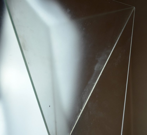 "Delta-Vase", Mart van Schijndel, 1981, Plexiglas, Holland – Vasi (photo 4 of 6)