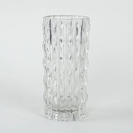 Image 1 of Crystal vase, Italian design, 1960s, manufactured in Italy