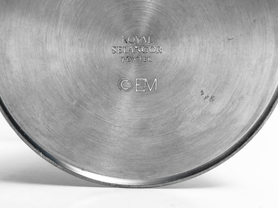 Candlestick Erik Magnussen - Royal Selangor – Candle holders, rvs, Vintage (photo 8 of 8)