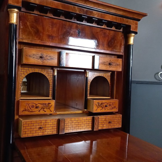 Image 1 of Französischer antiker Empire-Kabinettssekretär, 19. Jahrhundert