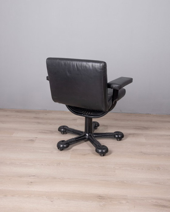 Image 1 of Vintage 1970s Desk Chair, Mix Design Model by Afra and Tobia Scarpa for Molteni