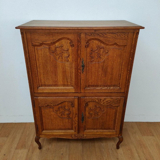 Mobile per bevande vintage, credenza, mobile bar, credenza con vetrina – Credenze con vetrina, Wood (photo 2 of 13)