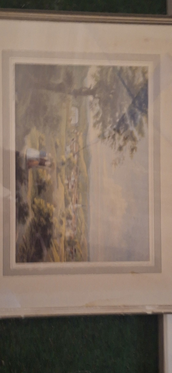 Silberstich – Lithographien & Drucke, Glass, Paper (photo 3 of 7)