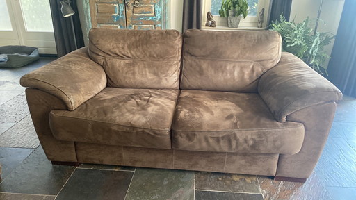 Faux Leather 2-Seater Sofa Goossens