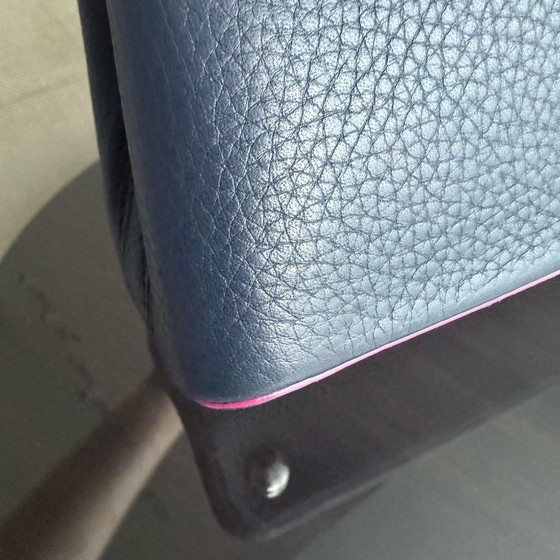 Image 1 of LOUIS VUITTON CAPUCINES BB - TAURILLON KALFSLEER MET NERF, MARINE ROGUE, MARINEBLAUW