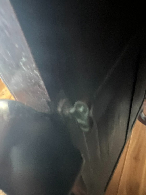 Image 1 of Ganzkörperspiegel aus Mahagoni aus dem 19. Jahrhundert