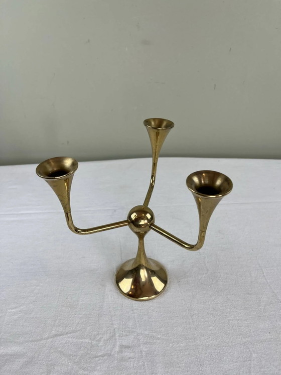 Chandelier Freddie Andersen Design – Candle holders, Brass, Bauhaus (photo 7 of 16)