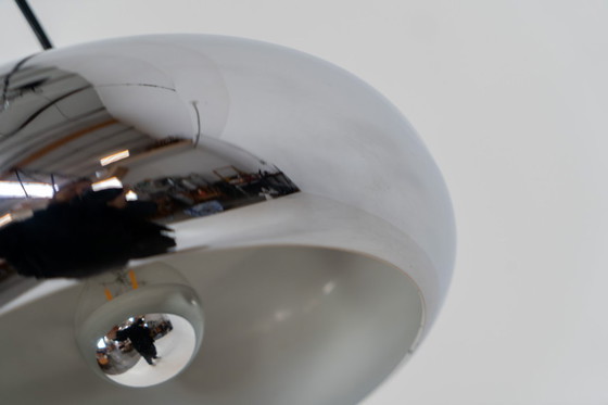 Image 1 of Lampada a sospensione in cromo di Richard Carruthers per Ateljé Lyktan (Svezia, anni '70).