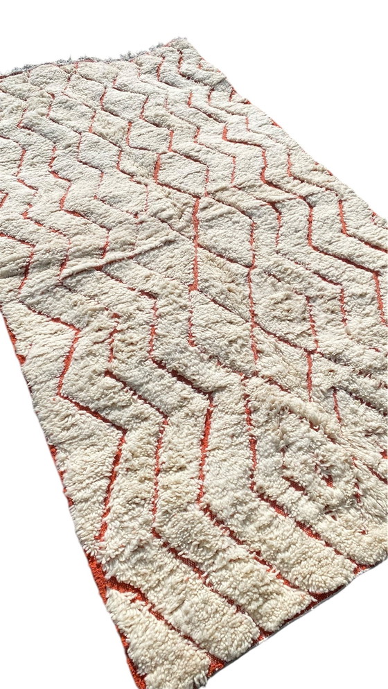Image 1 of Authentiek Berber Tapijt – Handgemaakt uit Wol | 250x150 cm | Atlasgebergte, Marokko