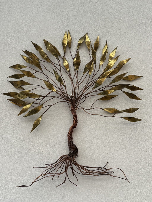 Koperen levensboom design vintage di Daniel D'haeseleer