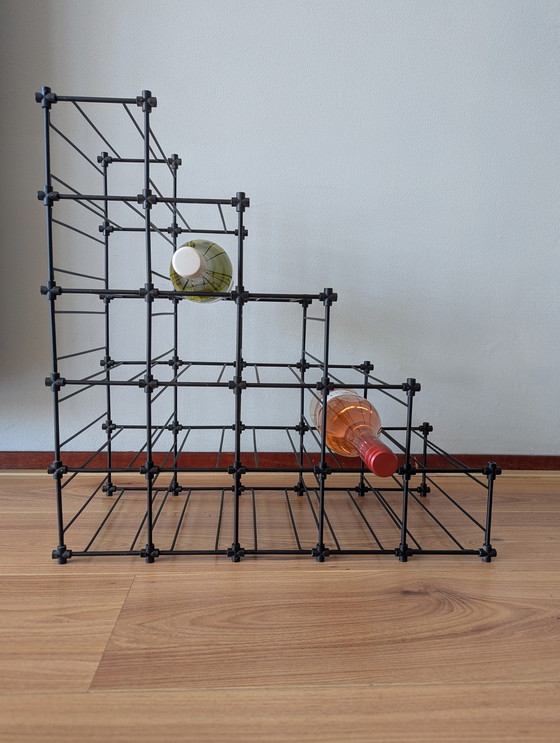 Image 1 of Modular Vintage Wine Rack (Beehive) - 1980s