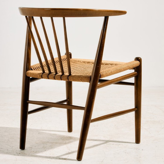 Image 1 of MK11112 Buche 24GT Stuhl von Illum Wikkelsø für Niels Eilersen