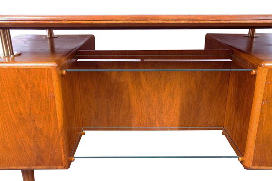 Image 1 of Scrivania di design olandese della metà del secolo A.A.Patijn per Zijlstra Joure