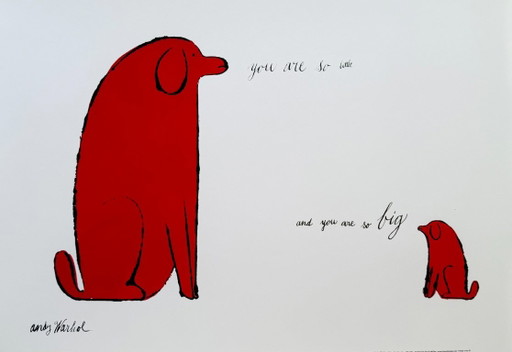 Andy Warhol (1928-1987), Tu es si petit et tu es si grand, vers 1958, 2014 © The Andy Warhol Foundation For The Vis