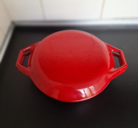 Image 1 of Set van 4 gietijzeren vintage Copco Denmark pannen