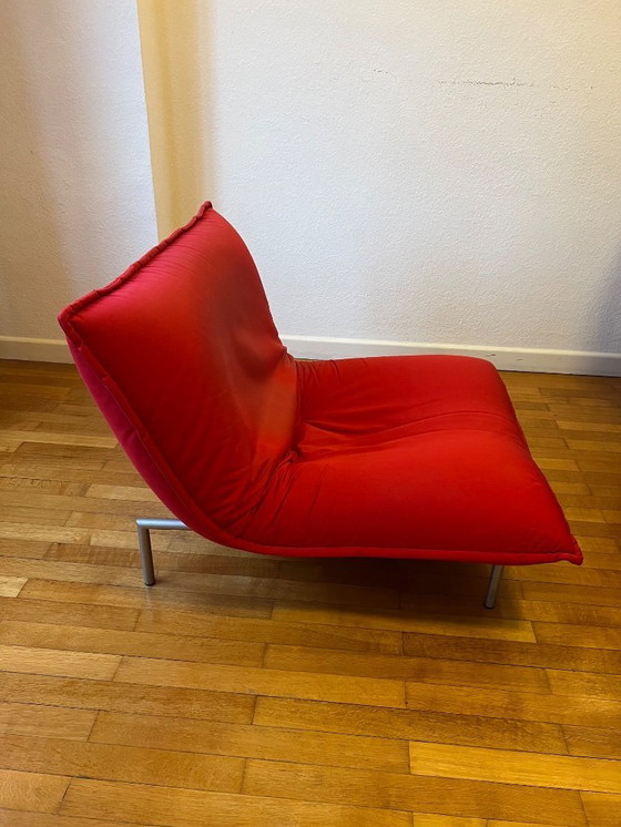 Image 1 of Canapé d’angle modulaire “Câlin” – Pascal Mourgue pour Cinna / Ligne Roset – 4 places, rouge