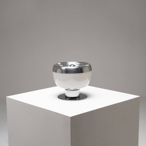 Image 1 of Murano glass and metal table lamp