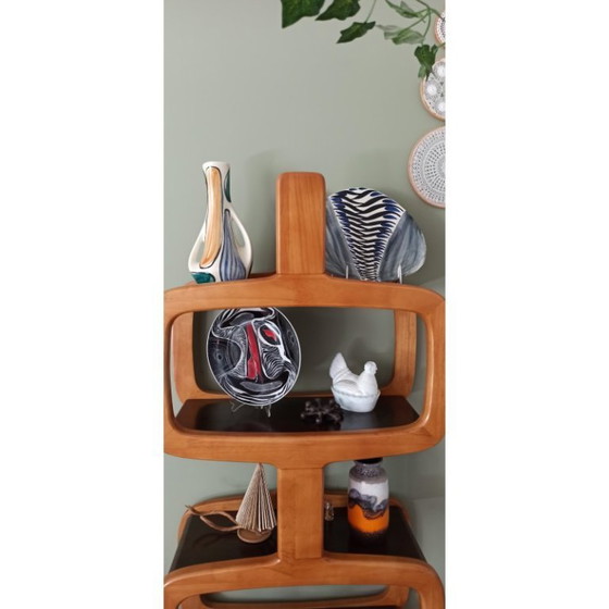 Image 1 of Hanna Modrzewska Nowosielska, assiette décorative, années 1960