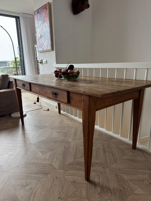 Tavolo antico francese 200x90cm