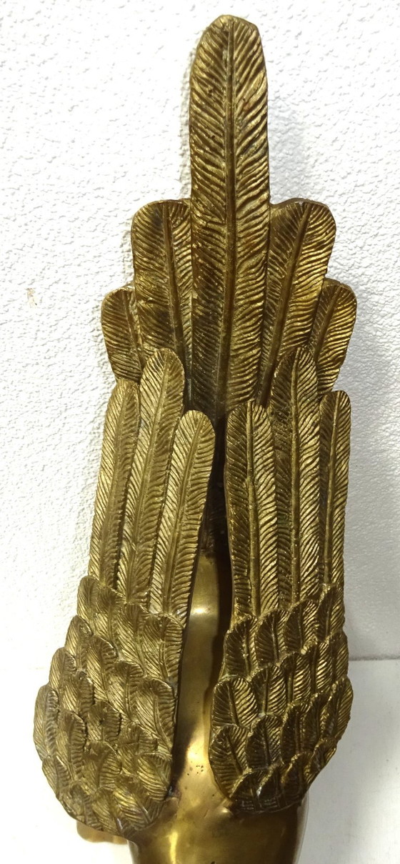 Image 1 of Vintage brass bird