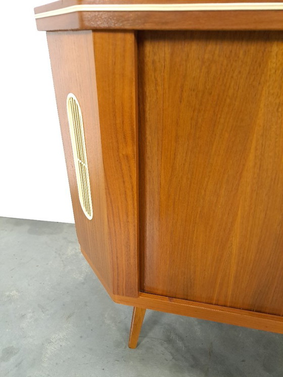 Image 1 of Mobile bar girevole di metà secolo, mobile bar