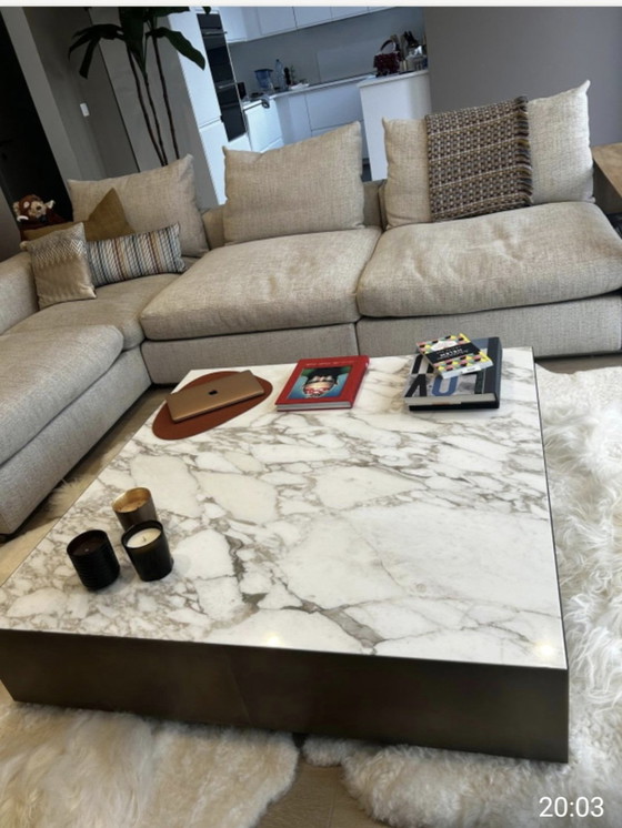 Coffee table Belt Design Meridiani – Marble, Wood (photo 5 of 5)