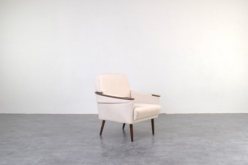 Deutscher Lounge-Sessel aus der Mitte des 20. Jahrhunderts, 1960er Jahre.