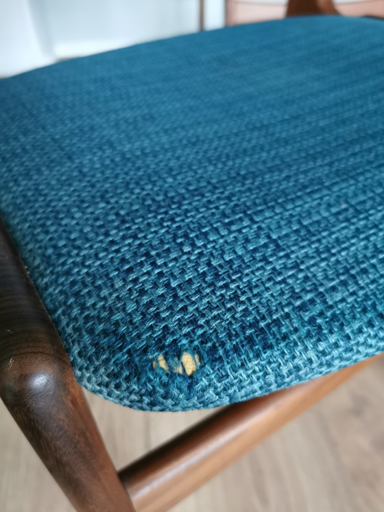 Image 1 of 6 vintage dining chairs by Erik Buch Model 89