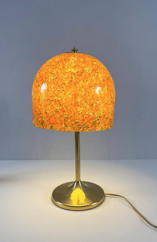 Mid - Century mushroom lamp/table lamp by Peil & Putzler, Germany, 1970s