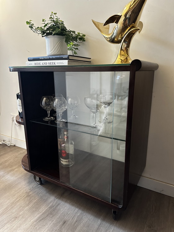 Image 1 of Mobile bar Art Déco