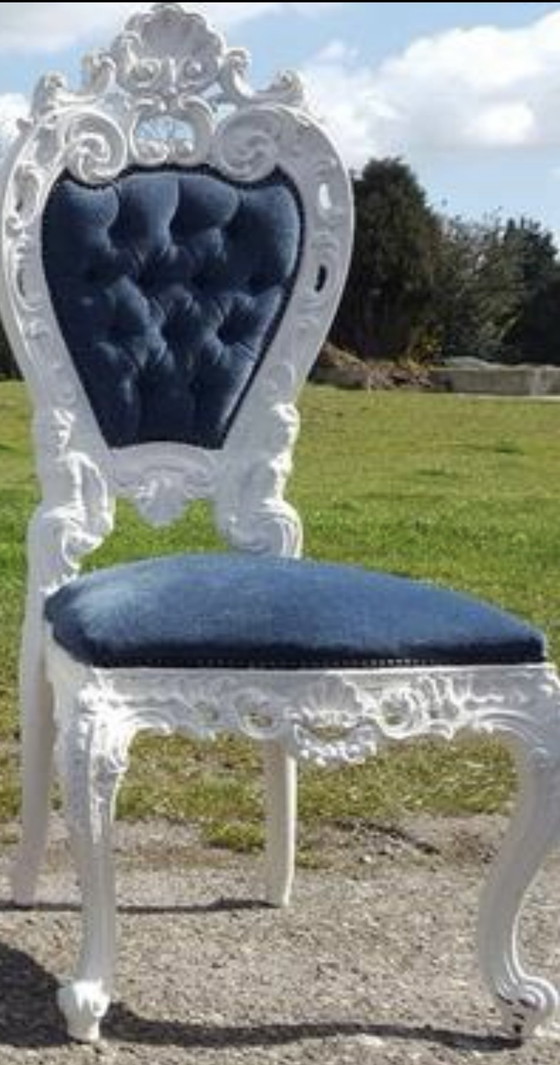 Image 1 of 4 Barocke Esszimmerstühle