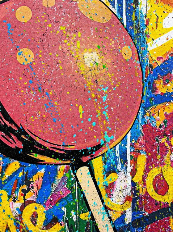 Image 1 of GONGAS - So eager - Lithographie d'artiste encadrée