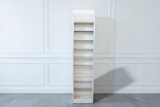 Image 1 of Pastoe FIBER Armadio con ante a rulli trasparenti – Bianco