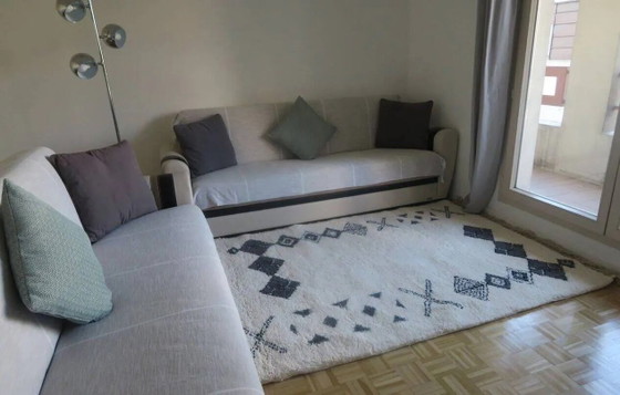 Wit handgemaakt traditioneel wollen vloerkleed 300/200cm – Vloerkleden en tapijten, Wool (photo 5 of 9)