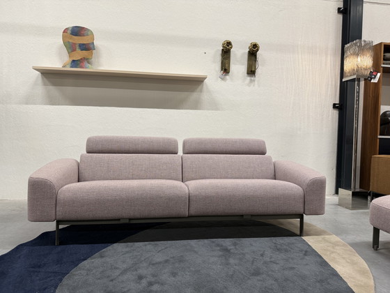 Image 1 of Harvink Custom 3,5 Zits bank met Hocker oud Roze