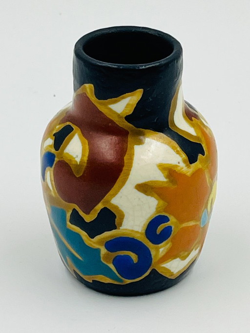 Art Deco Miniature Vase by Émile Lombart