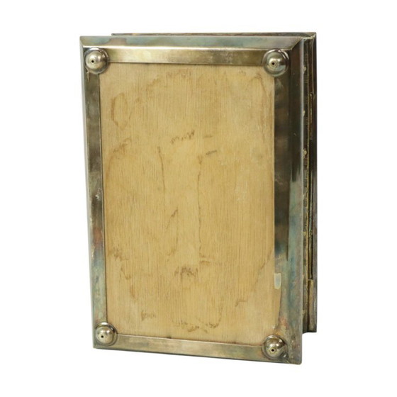 Image 1 of Verzilverde Art Deco Kist Trinket Doos