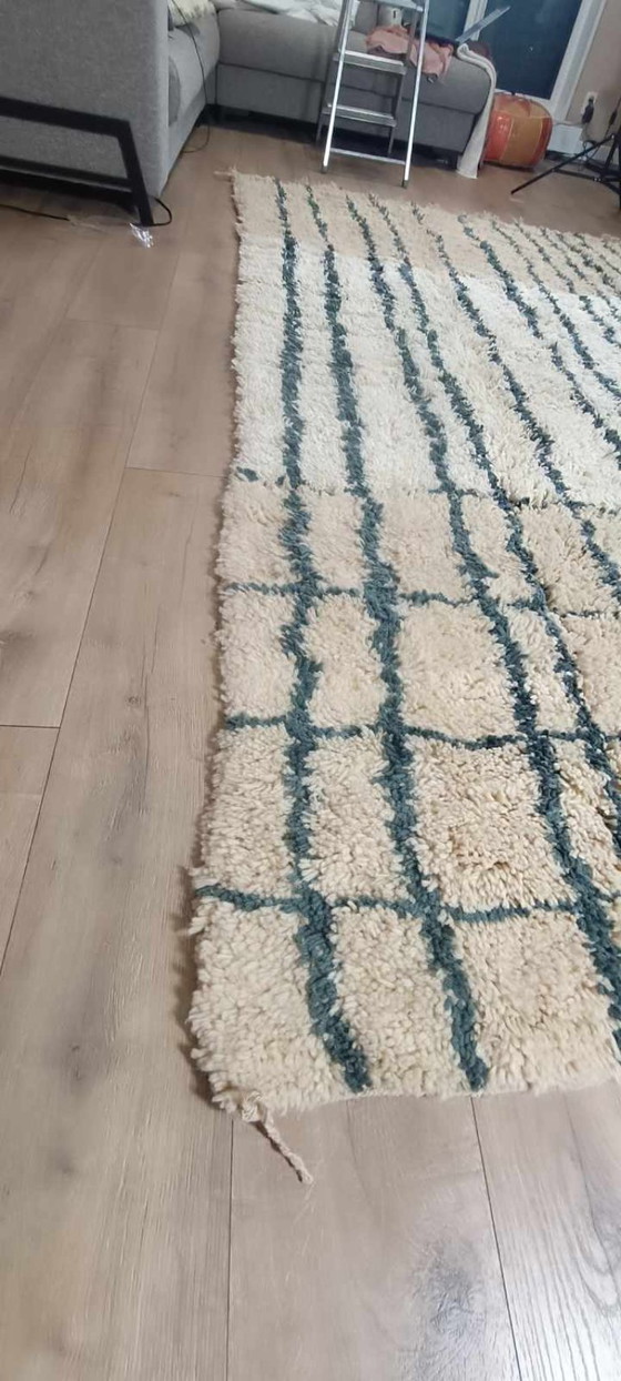 Image 1 of Berber carpet rug new wool moroccan Carpet - 332 x 201 cm 300 x 200 m Type B12.7