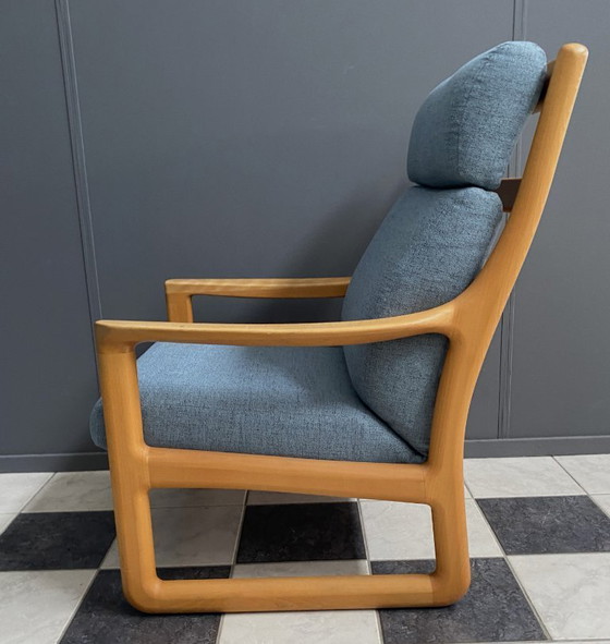 Image 1 of Silla danesa con respaldo alto de Johannes Andersen para Silkeborg