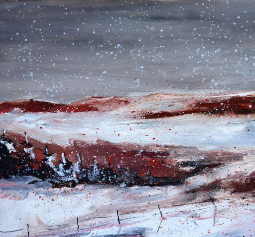 Está nevando – schilderijen tekeningen, Canvas (photo 2 of 5)