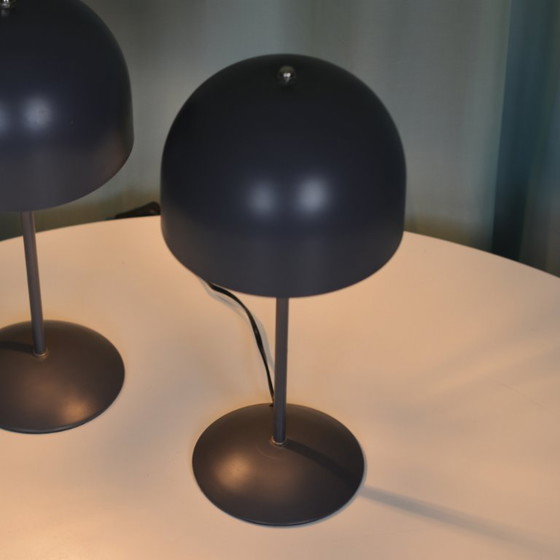Image 1 of 2x mushroom table lights