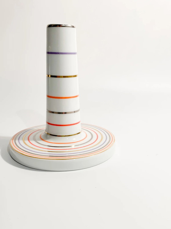 Portacandele in Porcellana Rosenthal Studio Line Anni '80, Oggetti decorativi (foto 6 di 8)