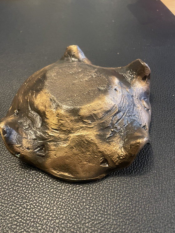 Image 1 of 2 portacandele brutalisti vintage, anni '50