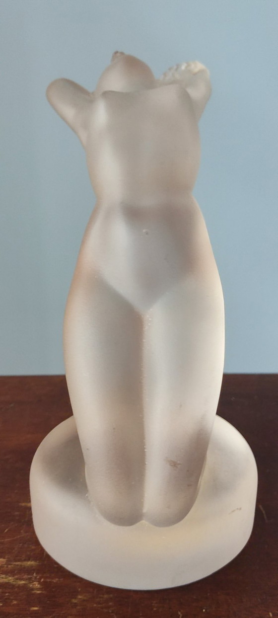 Image 1 of Statua "Chrysis" Lalique France - Cristallo Satinato Firmato - Vintage Luxury